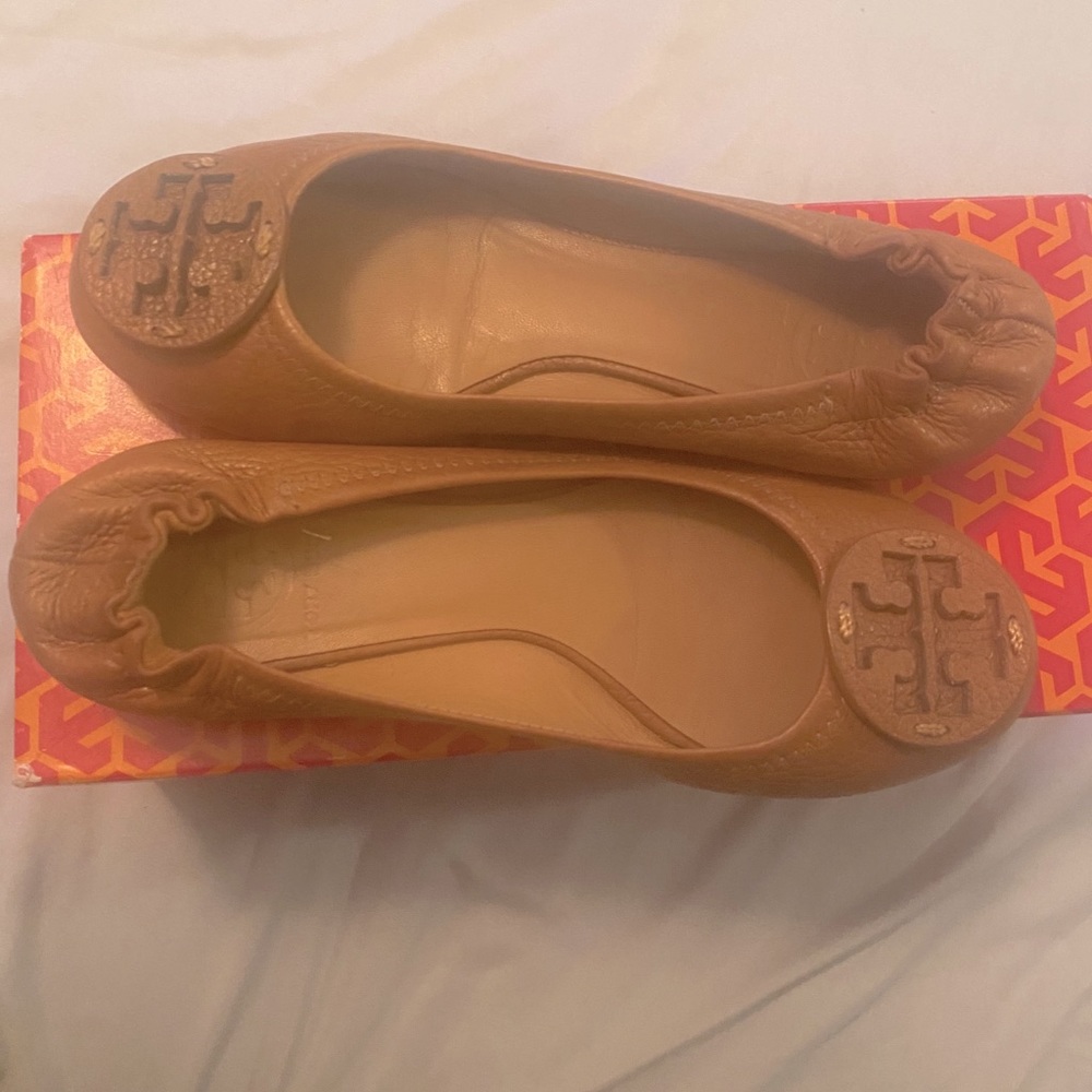 Tory Burch- reva travel ballet flats